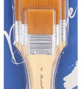 סט 3 מברשות רחבות